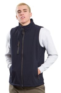 Bezrękawnik Męski- JHK SOFTSHELL VEST- Odzież Wierzchnia z Logotypem 