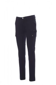 Granatowe damskie spodnie PAYPER FOREST LADY STRETCH - logo