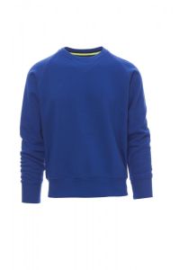 Niebieska bluza crewneck męska PAYPER MISTRAL+ - reklamowa