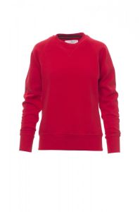 Czerwony damski crewneck PAYPER MISTRAL+LADY - własny wzór