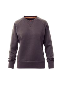 Antracytowy damski crewneck PAYPER MISTRAL+LADY - roboczy
