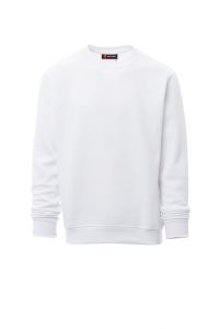 Biały męski crewneck PAYPER NEW ORLEANS - z własnym wzorem