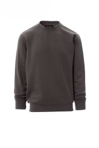 Grafitowy męski crewneck PAYPER NEW ORLEANS - własne logo