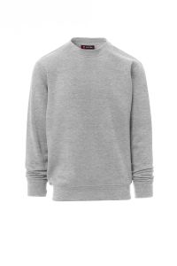 Szary męski crewneck PAYPER NEW ORLEANS MELANGE - z napisem