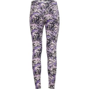 Legginsy CIRENE 0399 fioletowy wzór damskie personalizowane