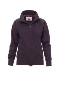 Antracytowa damska bluza PAYPER PANAMA+LADY - z nadrukiem