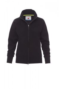 Czarna damska bluza PAYPER PANAMA+LADY - robocza z logo