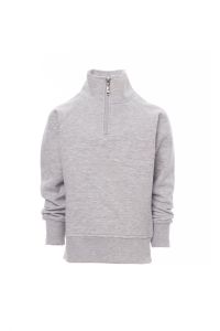 Szara dziecięca bluza PAYPER ZICO+ MELANGE - z logo