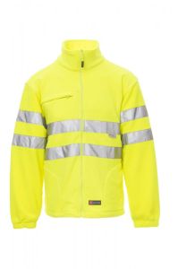 Żółty męski polar roboczy PAYPER LIGHT - fluorescencyjny