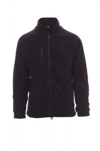 Czarny męski polar rozpinany PAYPER NORWAY - personalizowany