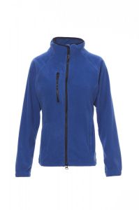 Niebieski damski polar rozpinany PAYPER NORWAY LADY - z logo