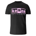 Koszulka-bawelniana-KEEZA czarno-różowa.webp