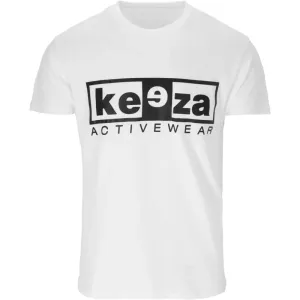 Koszulka bawełniana KEEZA treningowa biała