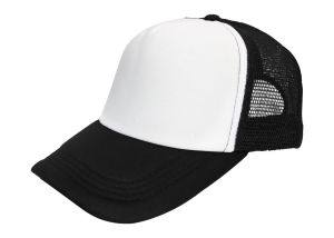 Czapka JHK Moontex trucker 5P białoczarna - haft