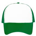 Moontex trucker 5P Kelly Green-White 1.jpg