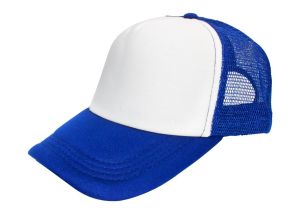 Czapka JHK Moontex trucker 5P niebieskobiała - logo firmy