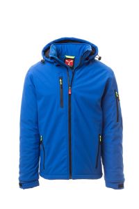 Niebieski męski softshell PAYPER CREEK PAD - własne zdjęcie