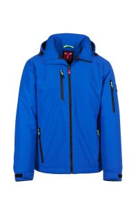 Niebieski męski softshell PAYPER CREEK ULTRALITE PAD - haft