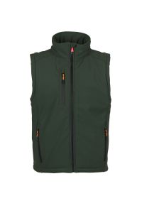 Zielona męska kamizelka PAYPER CREEK VEST PAD - custom