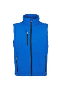 Niebieska męska kamizelka PAYPER CREEK VEST PAD - haft