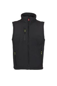 Grafitowa męska kamizelka PAYPER CREEK VEST PAD - custom