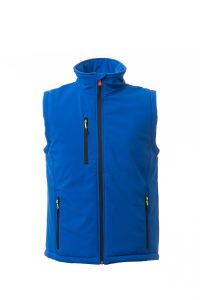 Niebieska męska kamizelka PAYPER GALE VEST PAD - logo firmy