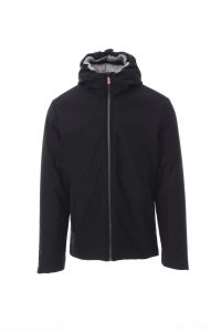 Czarny męski softshell PAYPER OREGON - personalizowany