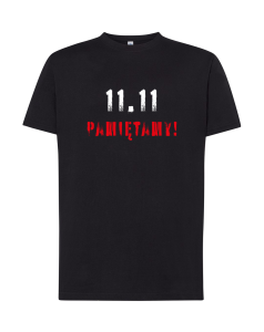 Koszulka  patriotyczna z nadrukiem - 11 LISOPADA