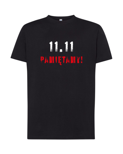 Koszulka patriotyczna z nadrukiem - 11 LISOPADA