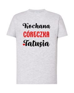 Bawełniana koszulka na dzień dziecka - Córeczka Tatusia