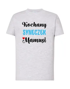 Bawełniana koszulka na dzień dziecka - Syneczek Mamusi