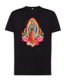 Maryjna Koszulka Religijna - BLACK