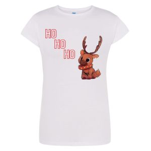 T-shirt Damski Krótki Rękaw Święta Boże Narodzenie 