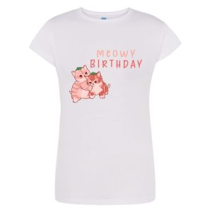 T-shirt Damski Krótki Rękaw Urodziny 