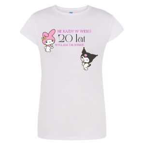 T-shirt Damski Krótki Rękaw Urodziny