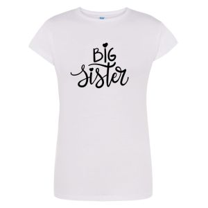 T-shirt Damski Krótki Rękaw  Na Prezent Dla Siostry 
