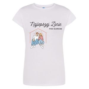 T-shirt Damski Krótki Rękaw  Na Prezent Dla Żony