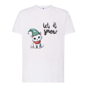 T-shirt Męski Krótki Rękaw Święta Boże Narodzenie 