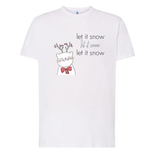 T-shirt Męski Krótki Rękaw Święta Boże Narodzenie 