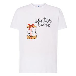 T-shirt Męski Krótki Rękaw Święta Boże Narodzenie 