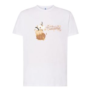 T-shirt Męski Krótki Rękaw Jesień