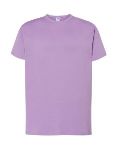 Męski T-shirt lawendowy TSRA 190LV - koszulka z nadrukiem