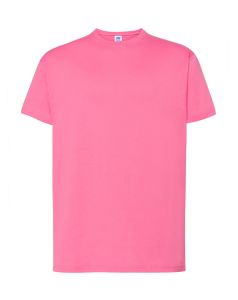 T-shirt jhk TSRA150AL Pudrowy Róż -  koszulka męska z nadrukiem