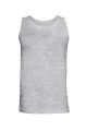 Koszulka Bez Rękawków JHK TSUA STRP  URBAN Grey Melange