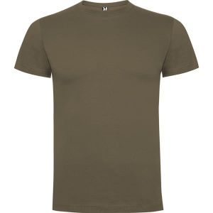 Khaki męska koszulka Roly DOGO PREMIUM 6502 – logotyp firmy