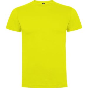 Limonkowa męska koszulka Roly DOGO PREMIUM 6502 – custom