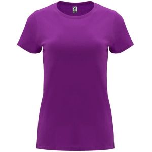 Purpurowa damska koszulka ROLY CAPRI 6683 - nadruk warszawa