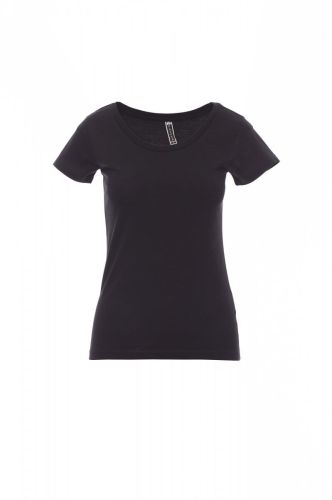 Damska-Czarny-T-Shirt-Payper-Przód.jpg