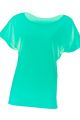 Bluzka Damska z Krótkim Rękawem JHK TSUL TRINIDAD Mint Green