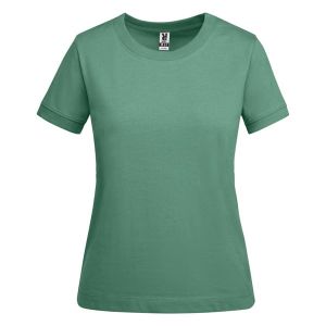 Miętowa damska koszulka ROLY VEZA WOMAN 6563 - własny napis